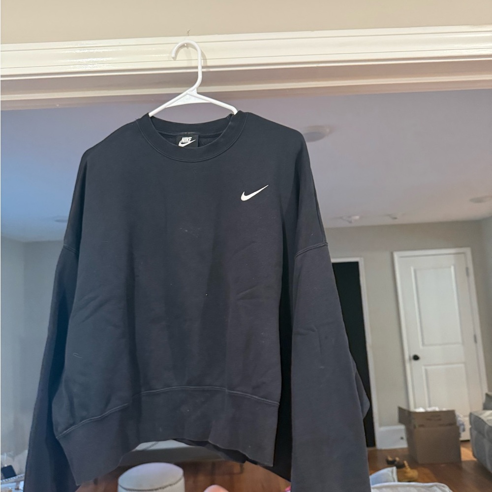 Nike Men's Dark Blue Crewneck Sweater